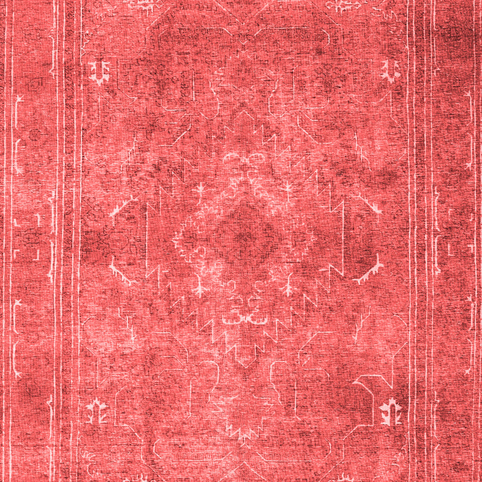Machine Washable Persian Red Traditional Rug, wshtr3362red