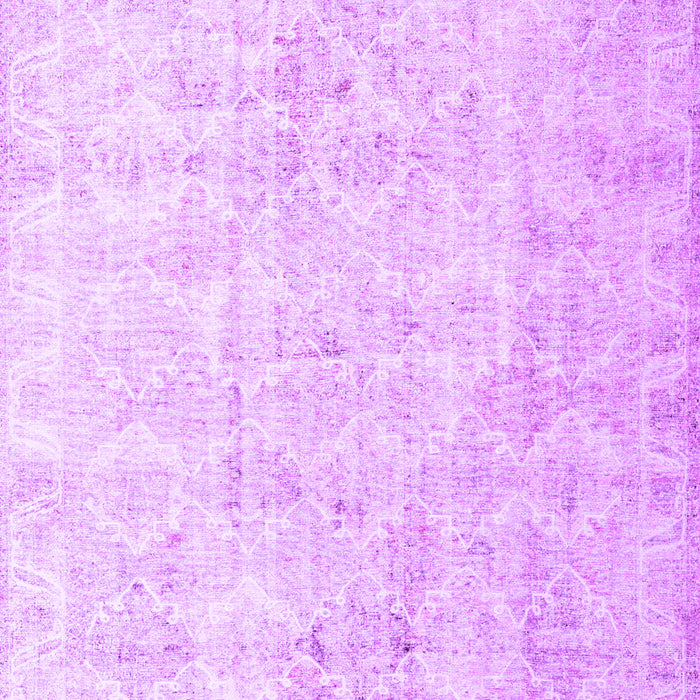 Machine Washable Persian Purple Traditional Area Rugs, wshtr3365pur
