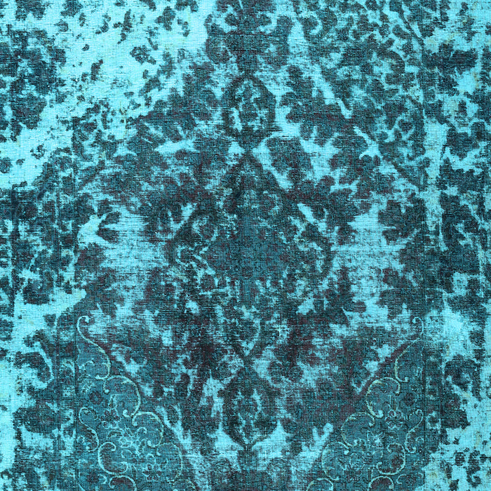 Machine Washable Persian Light Blue Traditional Rug, wshtr3366lblu