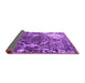 Sideview of Persian Purple Traditional Rug, tr3366pur