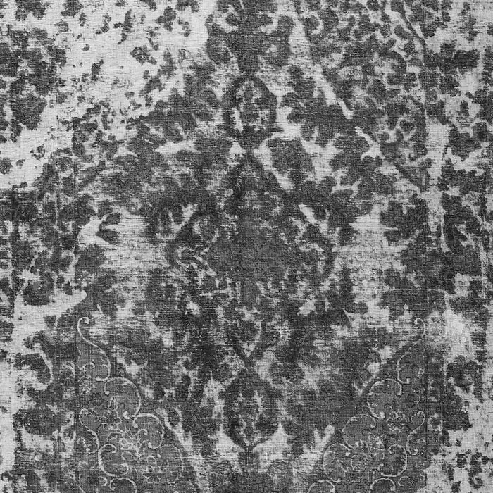 Serging Thickness of Machine Washable Persian Gray Traditional Rug, wshtr3366gry