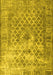 Persian Yellow Traditional Rug, tr3367yw