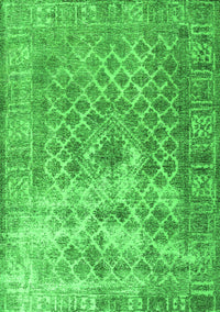 Persian Green Traditional Rug, tr3367grn