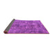 Sideview of Persian Purple Traditional Rug, tr3368pur