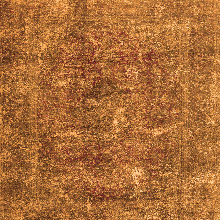 Serging Thickness of Persian Orange Traditional Rug, tr3368org