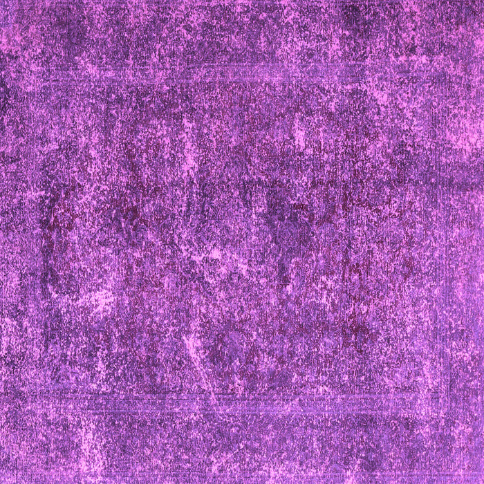 Square Persian Purple Traditional Rug, tr3368pur