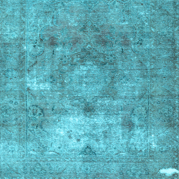 Square Persian Light Blue Traditional Rug, tr3369lblu