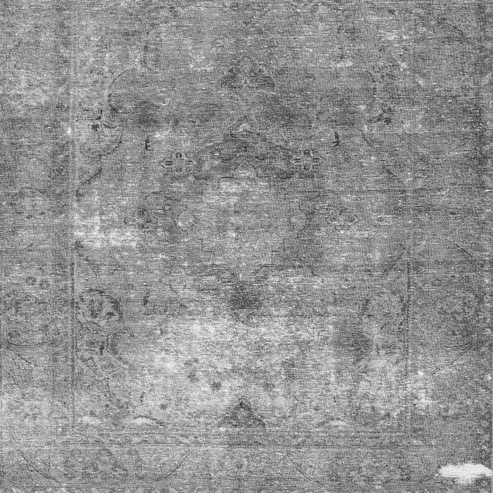 Serging Thickness of Persian Gray Traditional Rug, tr3369gry