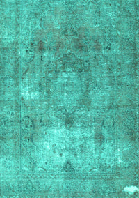 Persian Turquoise Traditional Rug, tr3369turq