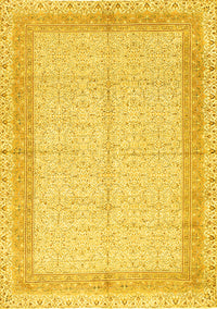 Persian Yellow Traditional Rug, tr336yw