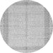 Square Persian Gray Traditional Rug, tr336gry