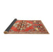 Sideview of Traditional Red Animal Rug, tr3370