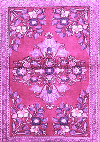 Animal Purple Traditional Rug, tr3370pur