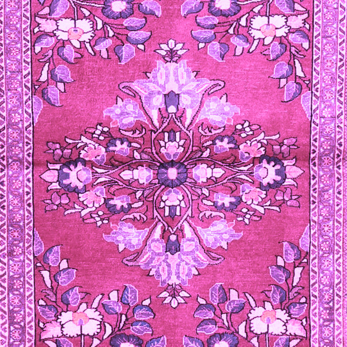 Animal Purple Traditional Rug, tr3370pur