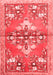 Animal Red Traditional Area Rugs