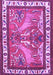 Machine Washable Animal Purple Traditional Area Rugs, wshtr3371pur