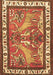 Machine Washable Animal Brown Traditional Rug, wshtr3371brn