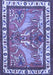 Animal Blue Traditional Rug, tr3371blu