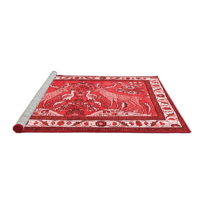 Traditional Red Washable Rugs