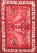 Animal Red Traditional Area Rugs