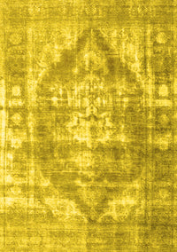 Persian Yellow Traditional Rug, tr3372yw