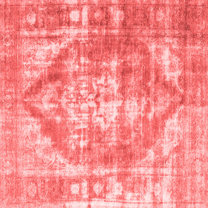 Machine Washable Persian Red Traditional Rug, wshtr3372red