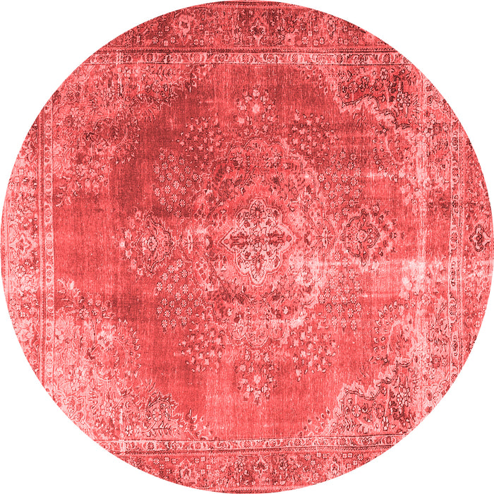 Machine Washable Persian Red Traditional Rug, wshtr3373red