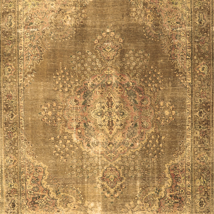 Machine Washable Persian Brown Traditional Rug, wshtr3373brn