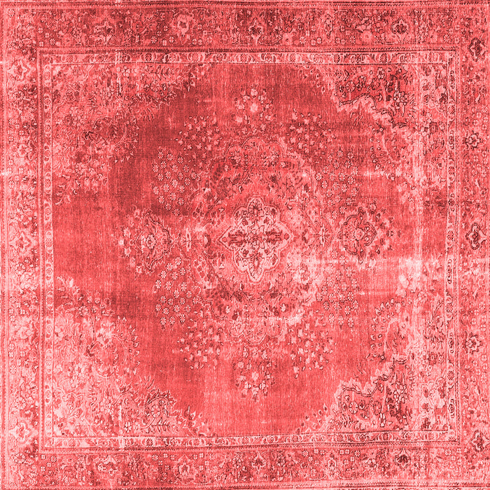 Machine Washable Persian Red Traditional Rug, wshtr3373red