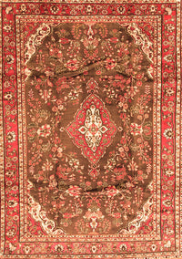 Persian Orange Traditional Rug, tr3374org