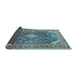 Sideview of Persian Light Blue Traditional Rug, tr3374lblu