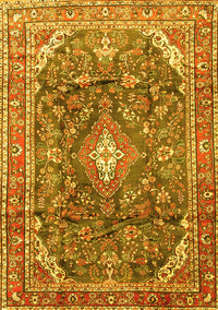 Persian Yellow Traditional Rug, tr3374yw