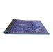 Sideview of Persian Blue Traditional Rug, tr3374blu