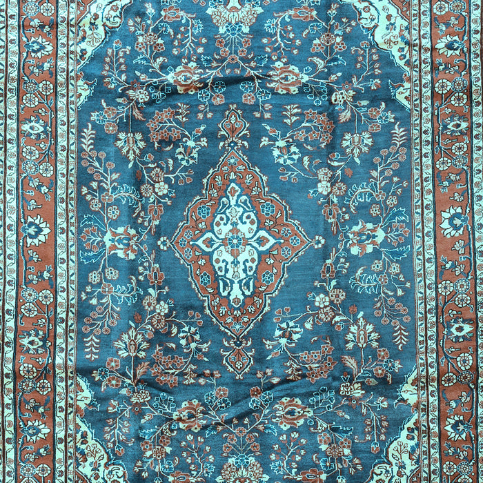 Persian Light Blue Traditional Rug, tr3374lblu