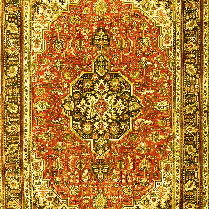 Persian Yellow Traditional Rug, tr3375yw
