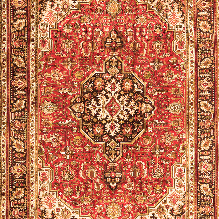 Persian Orange Traditional Rug, tr3375org