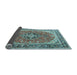 Sideview of Persian Light Blue Traditional Rug, tr3375lblu