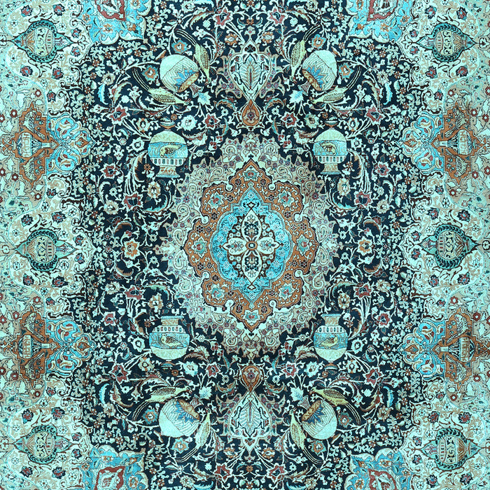 Persian Light Blue Traditional Rug, tr3376lblu