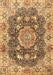 Machine Washable Persian Brown Traditional Rug, wshtr3376brn