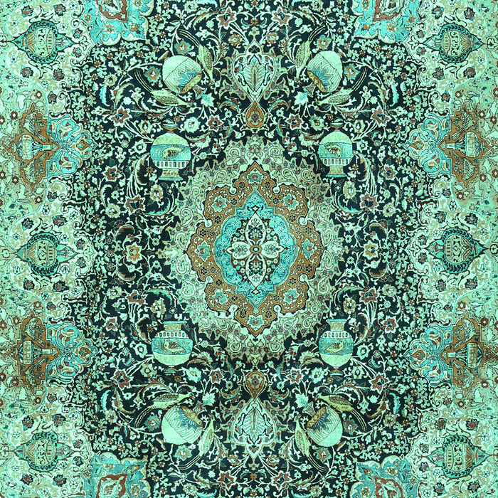 Persian Turquoise Traditional Rug, tr3376turq