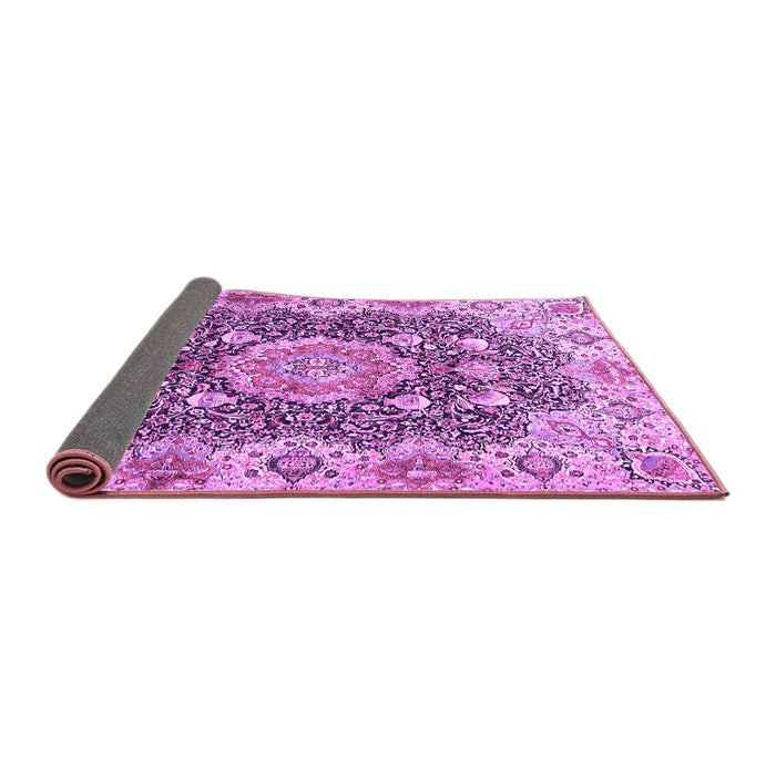 Sideview of Persian Purple Traditional Rug, tr3376pur