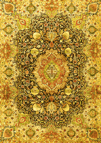 Persian Yellow Traditional Rug, tr3376yw