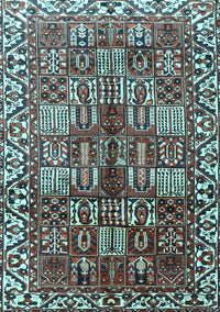 Persian Light Blue Traditional Rug, tr3377lblu