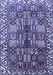 Machine Washable Persian Blue Traditional Rug, wshtr3377blu