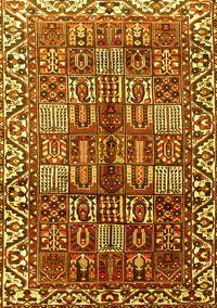 Persian Yellow Traditional Rug, tr3377yw