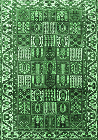 Persian Emerald Green Traditional Rug, tr3377emgrn