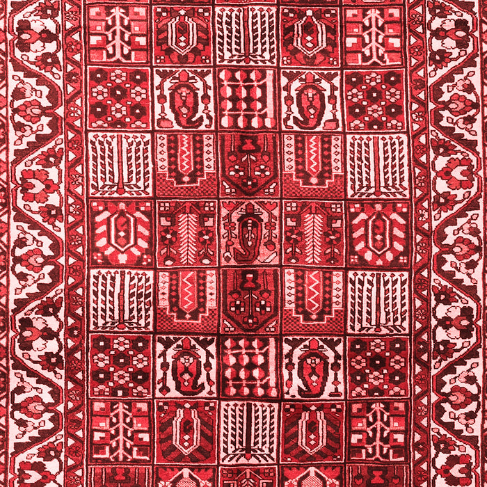 Machine Washable Persian Red Traditional Rug, wshtr3377red