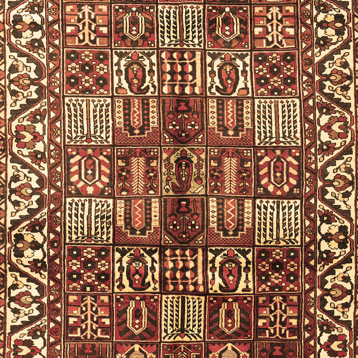 Machine Washable Persian Brown Traditional Rug, wshtr3377brn