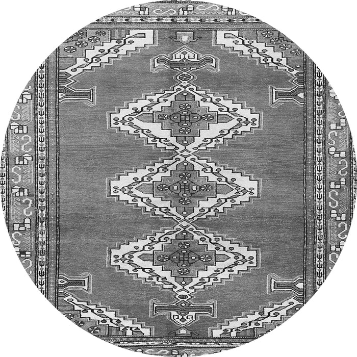 Machine Washable Persian Gray Traditional Rug, wshtr3378gry