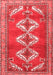 Persian Red Traditional Area Rugs